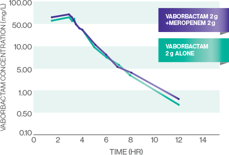 Vaborbactam PK